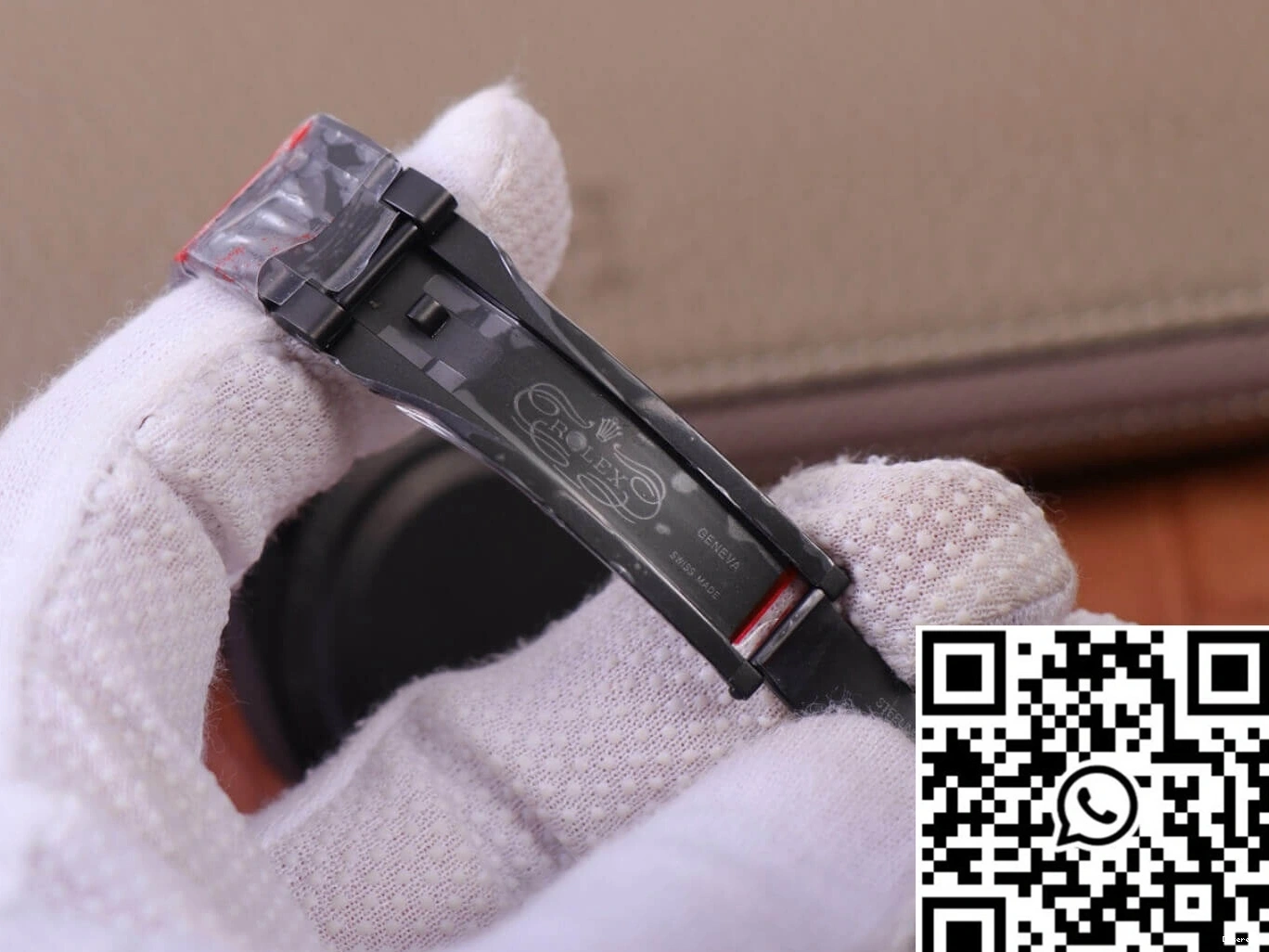 watch Black LNT01HS-001 Noir Factory Label Design Rolex Replica Base Milgauss 116400 case JB 0330